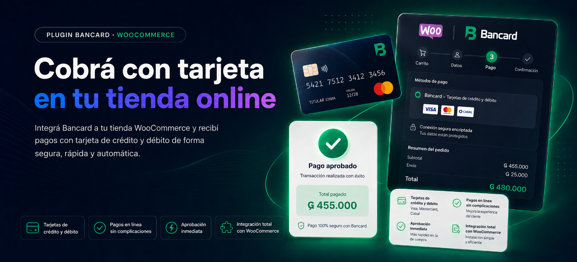 Plugin Bancard para WooCommerce: cobrá con tarjeta en tu tienda online